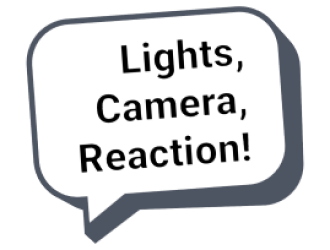 Lights, Camera, Reaction! logo